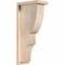 Ekena Millwork Ridgewood Smooth Corbel w/Backplate, Douglas Fir, 5 1/2"W x 10"D x 22"H COR06X10X22RID01SDF - alternate 1